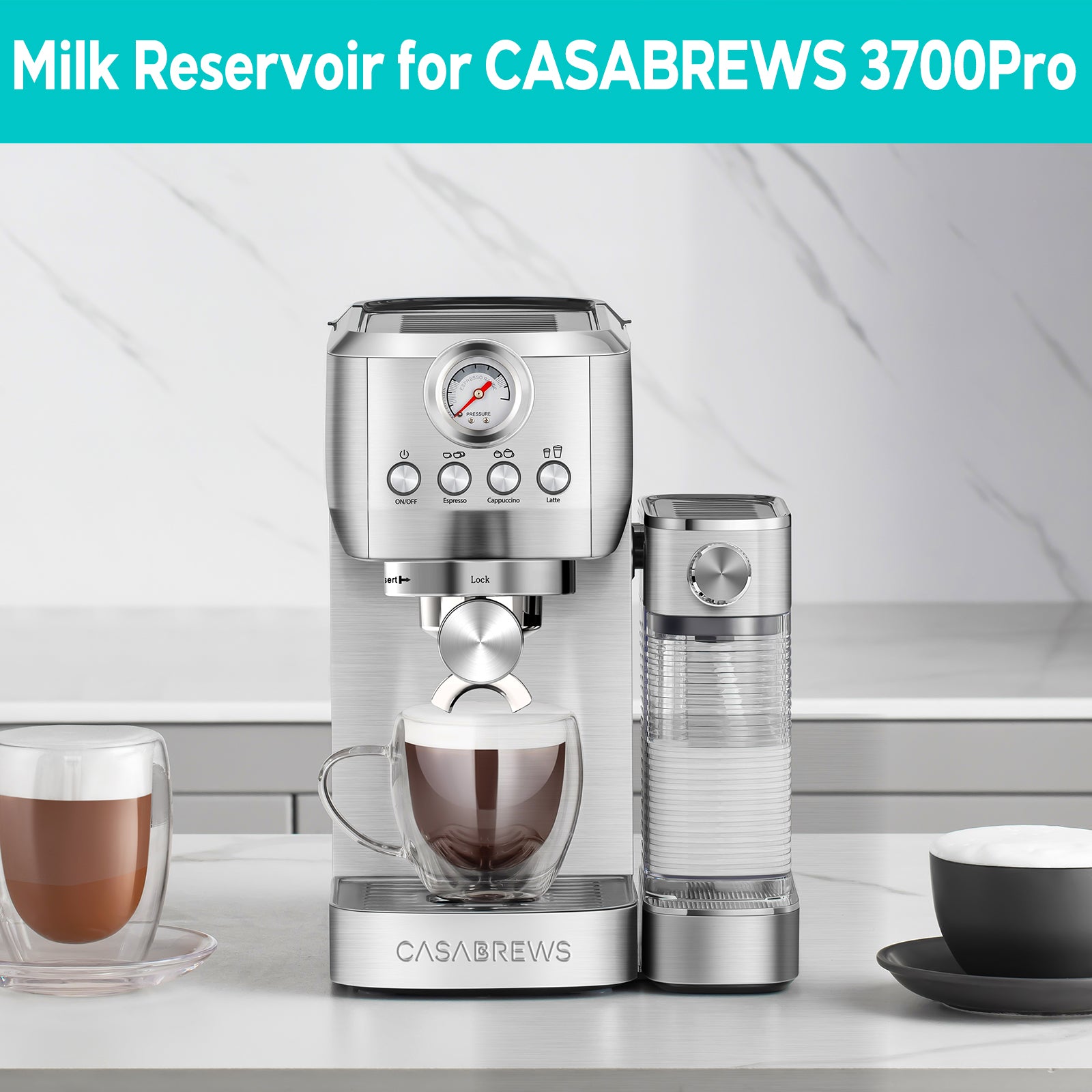 Casabrews Espresso Machine Series 3700 Milk Tank