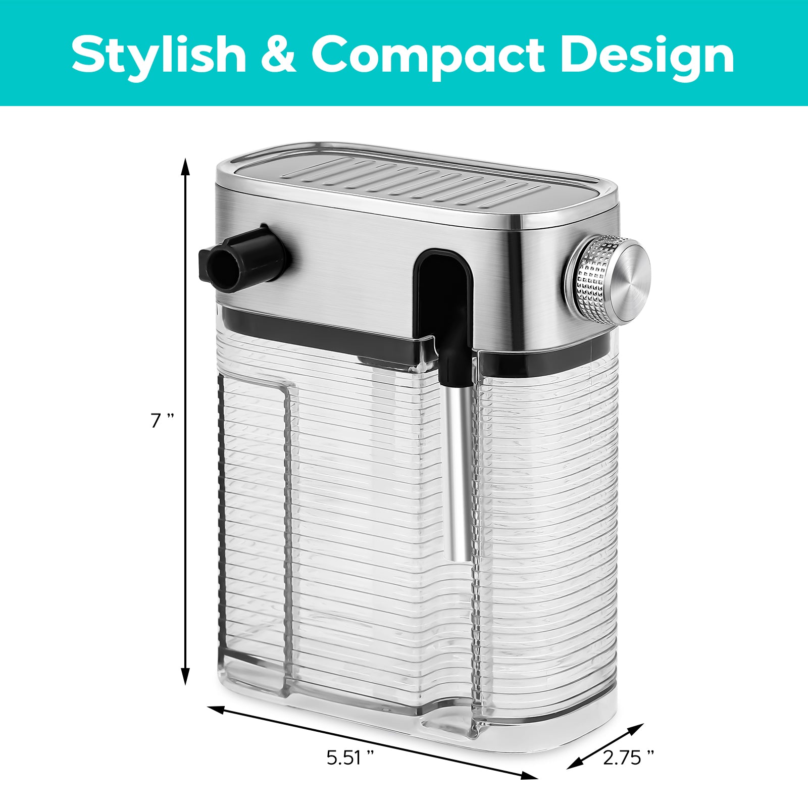 Casabrews Espresso Machine Series 3700 Milk Tank