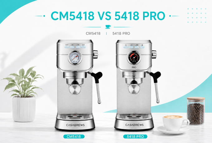 Casabrews CM5418 vs 5418 PRO: Is the "PRO" Upgrade Worth the Price?