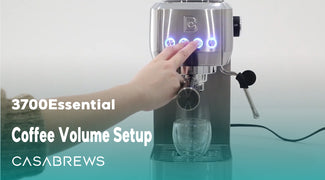 How to Set the Cup Volume for 3700Essential?