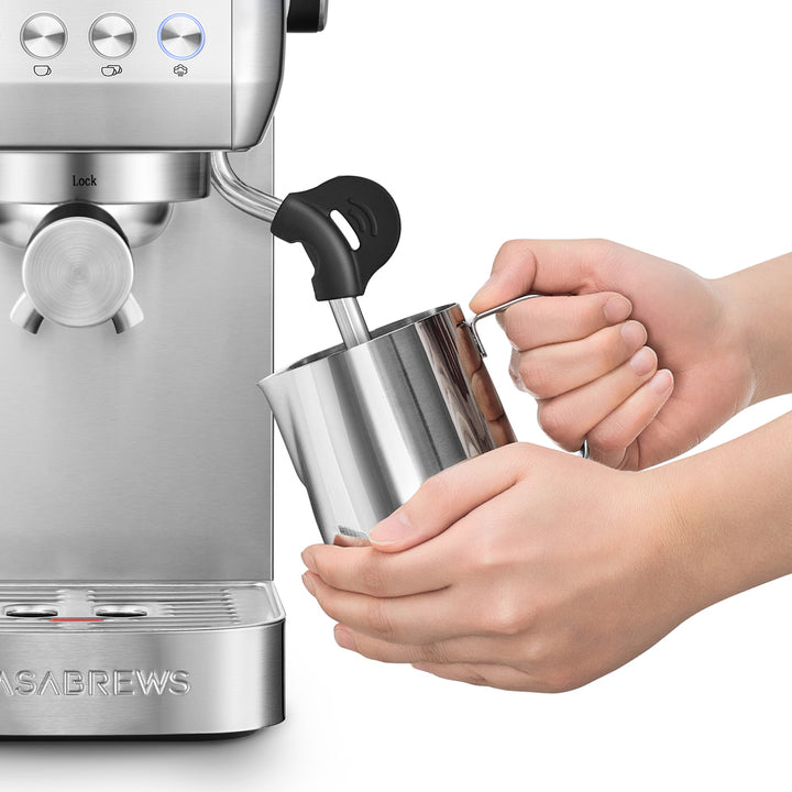 3700GENSE™ Barista Quality Espresso Machine with Steam Wand Pressure ...