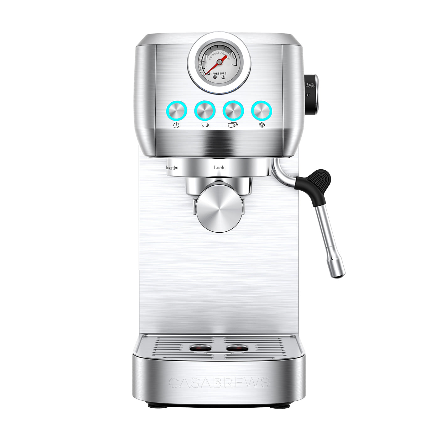 CASABREWS 3700GENSE™ 20-bar Espresso Coffee Machine with Powerful Stea