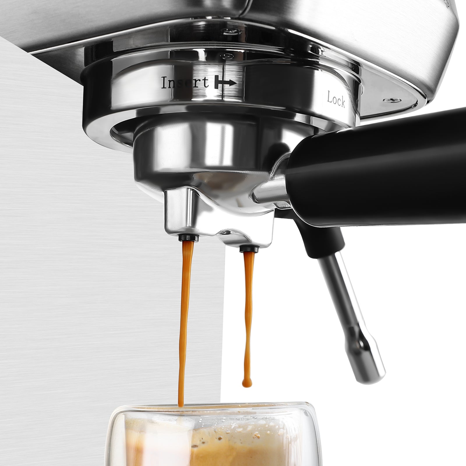 Casabrews Espresso Machine 3700 Series Aluminum Portafilter