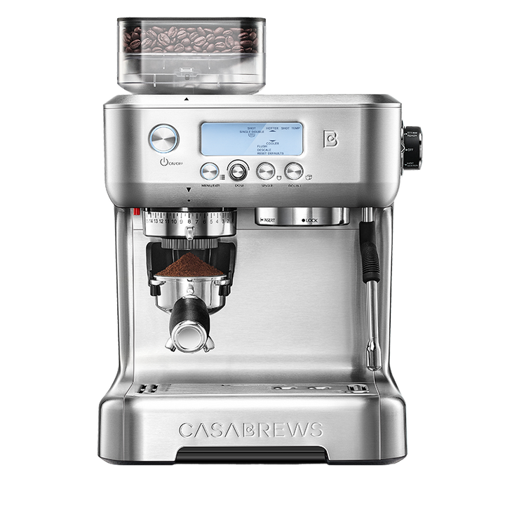 5700PRO™ All-in-One Stainless Steel Espresso Machine with Built-in