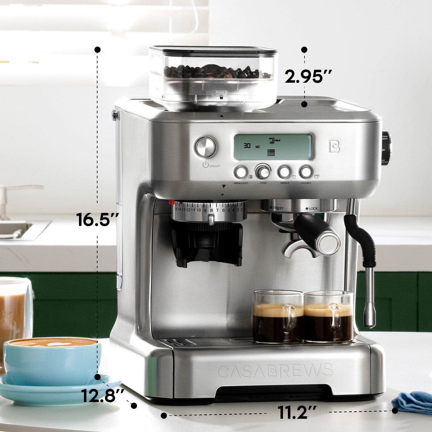 All-in-one Coffee Machine for Home Office Cafe Small Expresso