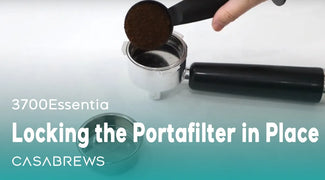 How to Lock the Portafilter in Place?