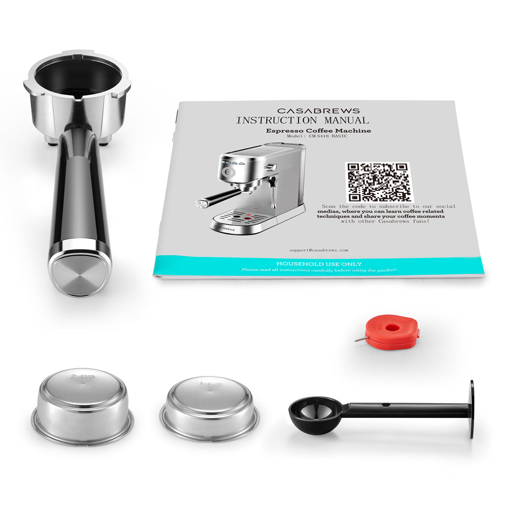 NEW】CM5418 BASIC™ --Best 20bar Espresso Machine with Milk Frother