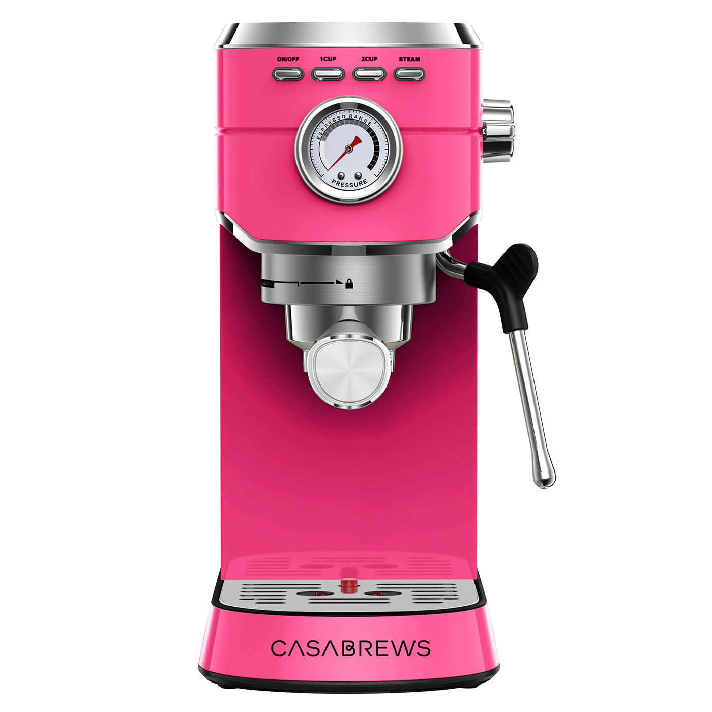 CASABREWS CM5418™ Compact 20-Bar Espresso Machine with Stainless Steel Milk Frother Steam Wand