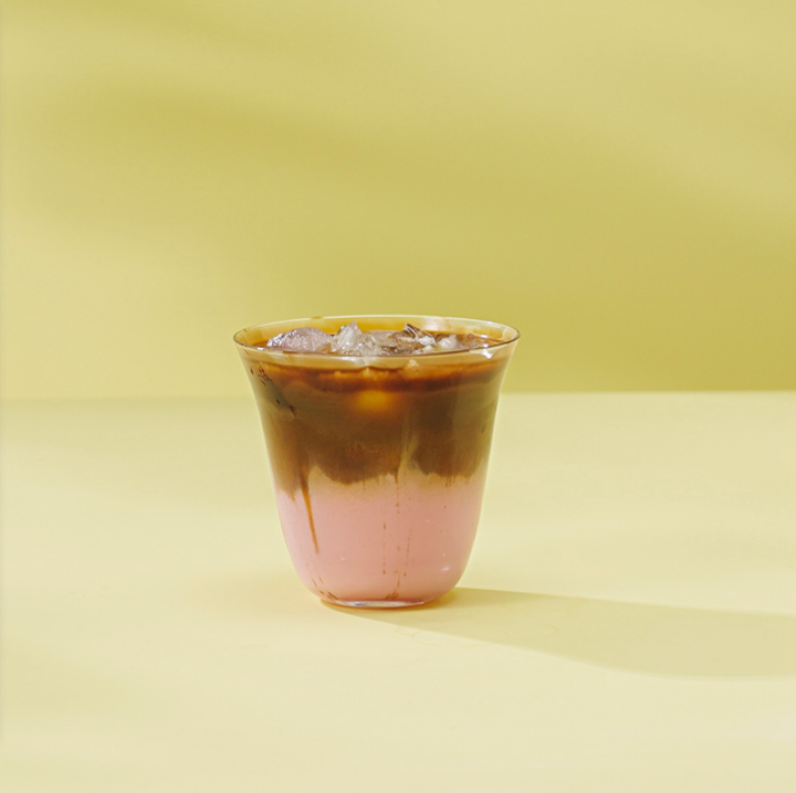 Iced Strawberry Oat Latte