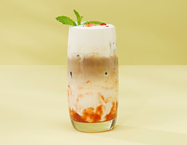 Strawberry Iced Mocha